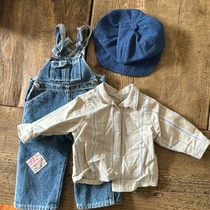 American Girl  Kit Overalls (Hobo) Outfit- Retired 
.